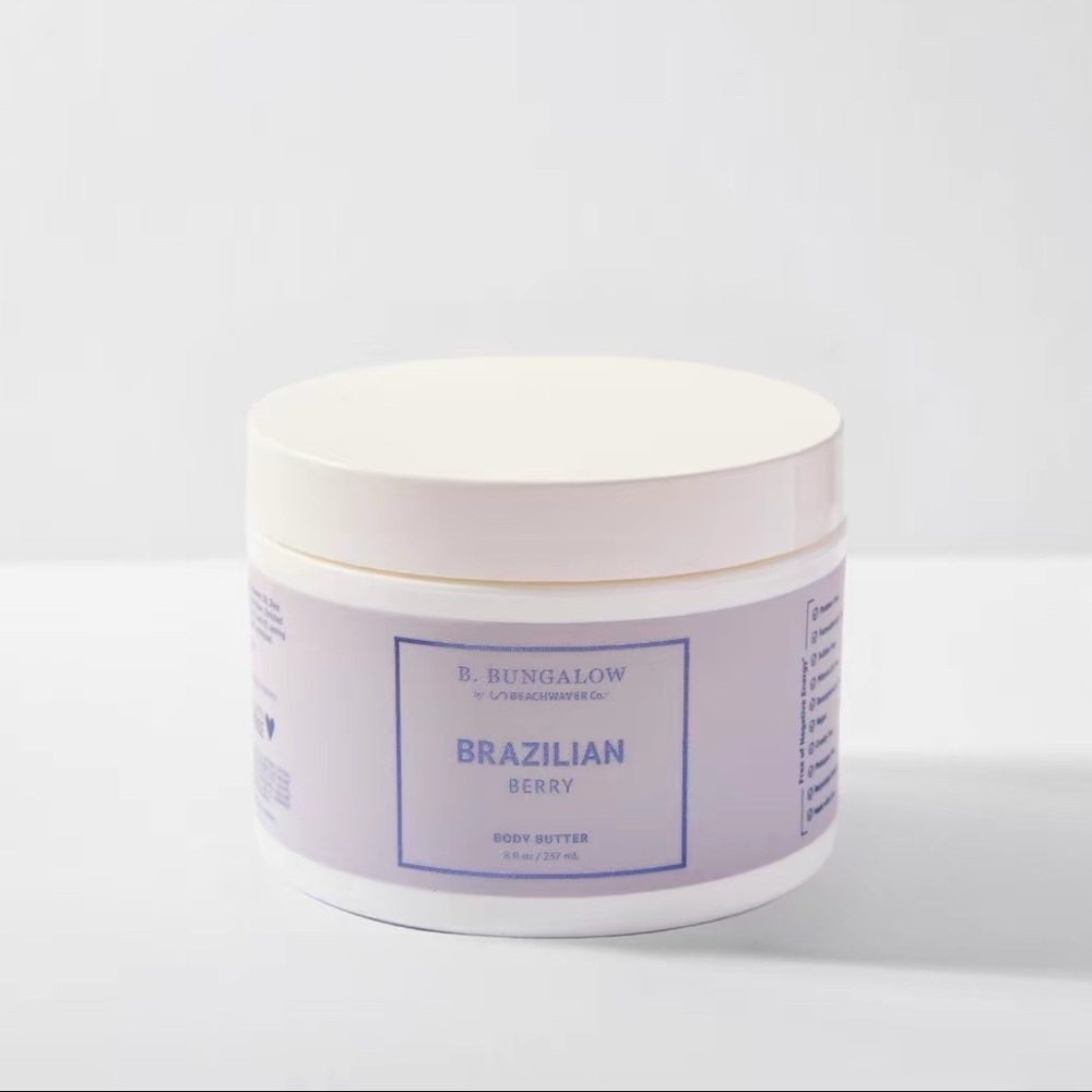 The Beachwaver- B. Bungalow- Brazilian Berry Body Butter (Sealed/New)
